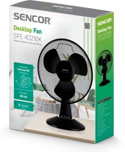 Stolní ventilátor SENCOR SFE 4021BK