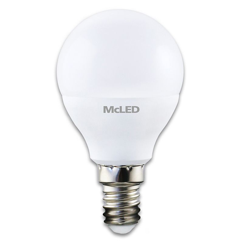 McLED - LED žárovka kapka 3,5W, E14, 4000 K, CRI 95, vyzař. úhel 200 °, 250lm, PF 0,4, 36 mA