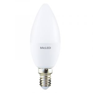 McLED - LED žárovka svíčka 3,5W, E14, 4000 K, CRI 95, vyzař. úhel 200 °, 250lm, PF 0,4, 36 mA