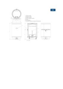 Ohřívač vody elektrický zásobníkový svislý Tatramat EOV 100 STIEBEL ELTRON / TATRAMAT