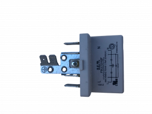 Kondenzátor, filtr odrušovací, 5- vývodový proti rušení signálu rozhlasu a TV praček & myček nádobí Whirlpool Indesit Hotpoint Bauknecht - 481290508158 Ostatní
