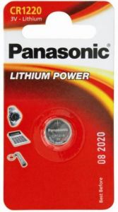 Baterie Panasonic CR 1220, Lithium