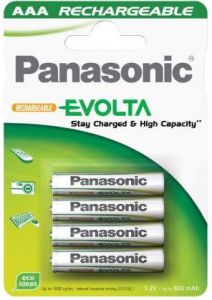Baterie Panasonic EVOLTA 800mA R03/AAA