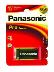 Baterie Panasonic Pro Power alk., 9V Blistr(1)