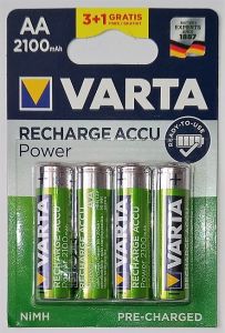 Baterie Varta 2100mA  R06/AA