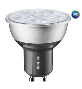 LED žárovka Philips, GU10, 4,3W stmívatelná, 2700K, úhel 40°  P457092