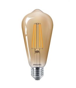 LED žárovka Philips E27 Classic ND 5,5-48W ST64 E27 825 GOLD