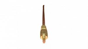 Ventilek, plnící trubka 6,35x100 mm, čepička s drážkou na vyšroubování ventilku