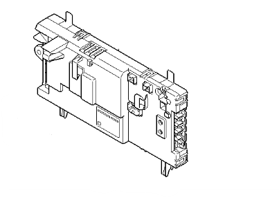 Naprogramovaný výkonový modul do sušičky prádla BSH - 10010816 BSH - Bosch / Siemens náhradní díly