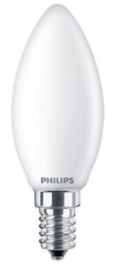 LED žárovka Philips  MASTER Value LEDCandle Dimmable E14 3,4-40W 2700K 230V B35 FR matná  stmívatelná  P355453