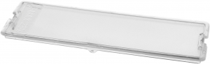 Krytka osvětlení 157 x 53 mm / 15,7 x 5,3 cm do odsavače par Bosch Siemens - 00628381