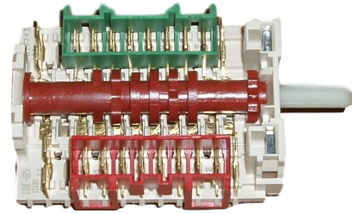 Originální přepínač trouby bez možnosti uchycení termostatu pro sporáky Gorenje Mora - 296331 Gorenje / Mora náhradní díly