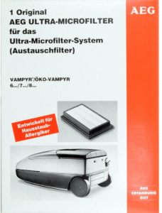 Mikrofiltr 100 x 140 x 30 mm / 10 x 14 x 3 cm do vysavače Electrolux AEG Zanussi - 900087803