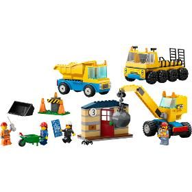 Vozidla ze stavby a demoliční koule 603 LEGO