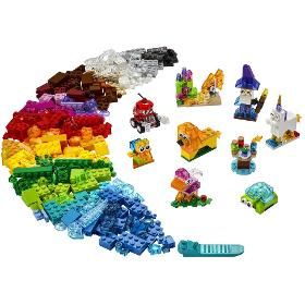 Průhledné kreativní kostky 11013 LEGO
