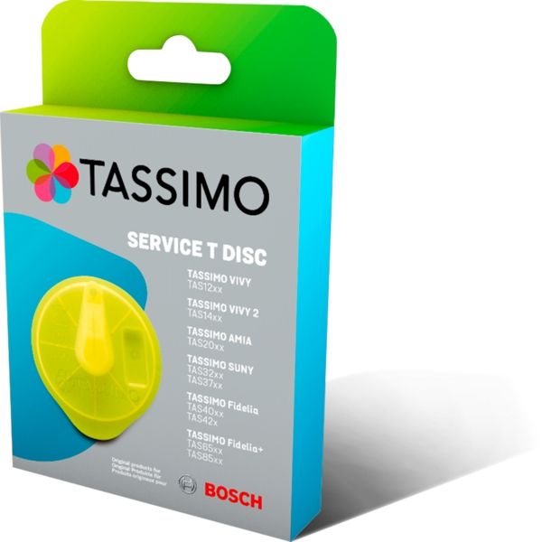 Servisní T-Disc žlutý do kávovarů Bosch Siemens - 17001490 BSH - Bosch / Siemens náhradní díly