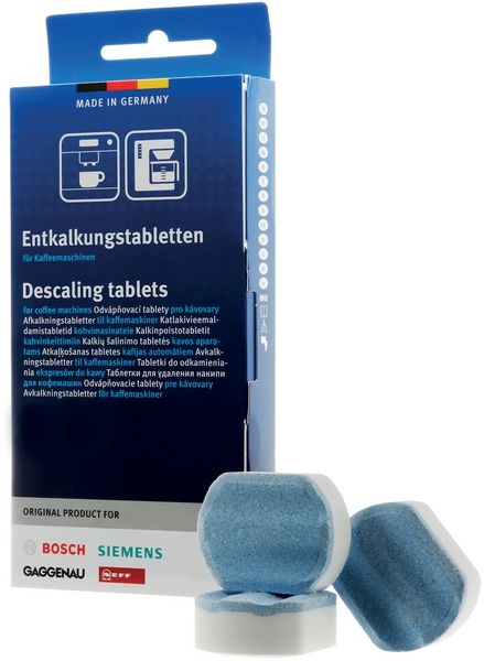 Tablety pro odvápňování kávovarů a konvic a dávkovačů teplé vody Bosch Siemens - 00311974 BSH - Bosch / Siemens náhradní díly