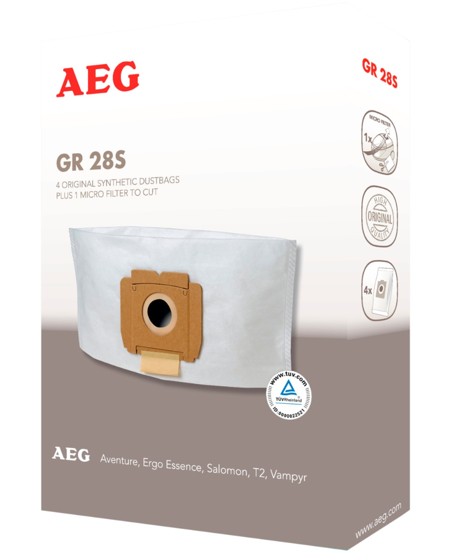4 ks sáčky a mikrofiltr do vysavače Electrolux AEG Zanussi - 9002565423 Electrolux - AEG / Zanussi náhradní díly