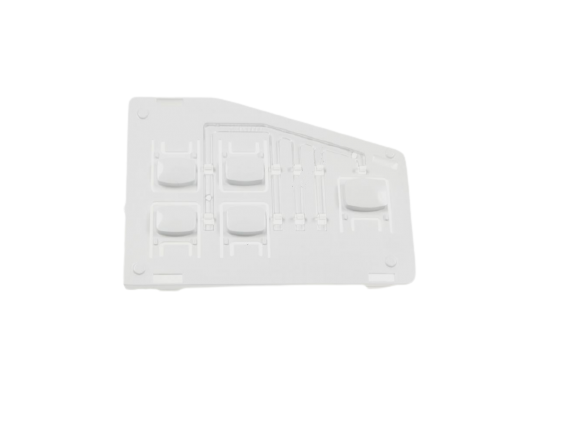 Blok tlačítek, klávesnice, destička, mřížka, držák bílý praček Candy Hoover - 41028658 Candy / Hoover náhradní díly