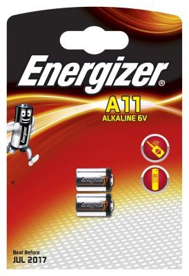Baterie alkalická, 6 Volt, sada 2 kusy, E11A Energizer APPLIAS Aftermarket