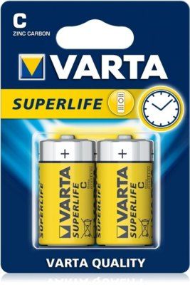 Baterie malé mono, sada 2 kusy, R14, Varta - Superlife - blistr APPLIAS Aftermarket