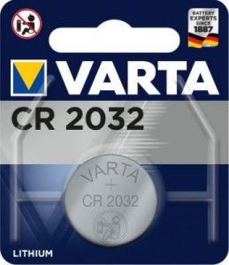 Baterie plochá, CR 2032, Varta Electronics