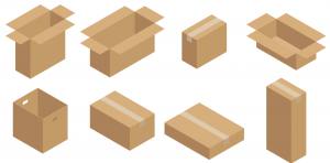 Krabice pro balení zboží