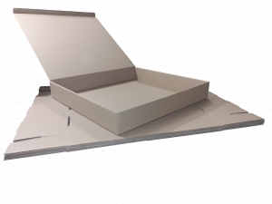 Skládací krabice z třívrstvého kartonu, 580x550x90 mm, sada 25 ks