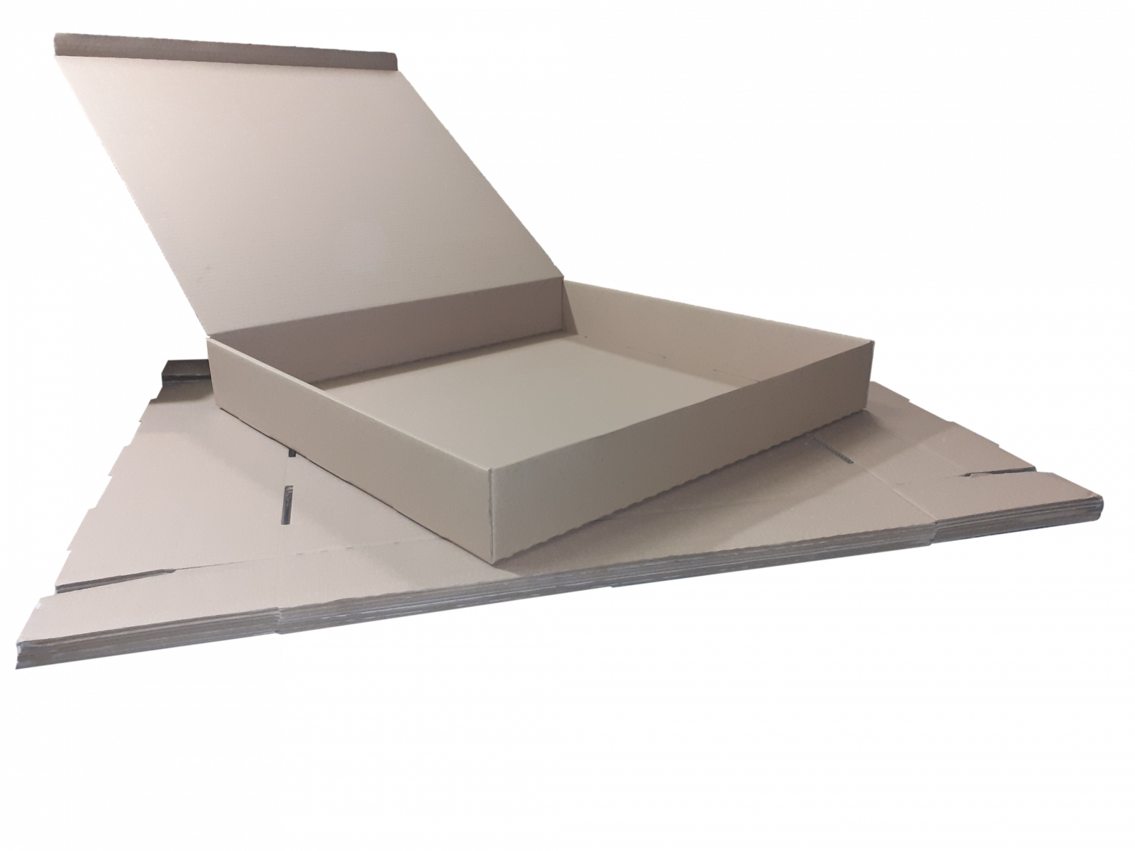 Skládací krabice z třívrstvého kartonu, 580x550x90 mm, sada 25 ks AfterMarket