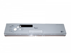 Panel ovládací (bílá barva) myček nádobí Whirlpool Indesit - 481245371538