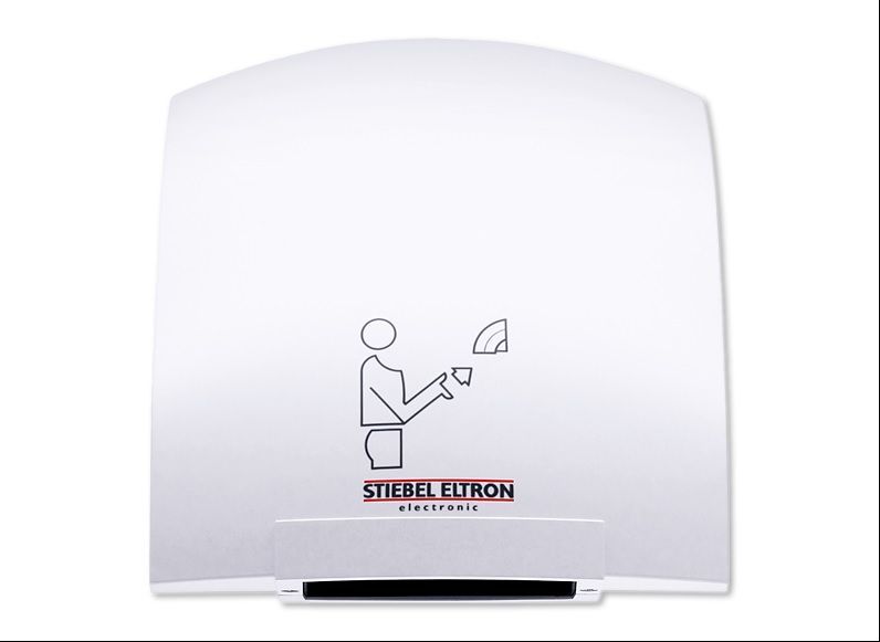Vysoušeč rukou Stiebel Eltron HTE 4, bílý, 1,85 kW, 230 V STIEBEL ELTRON / TATRAMAT