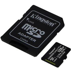 MicroSDXC 128GB UHS-1 SDCS v2 KINGSTON