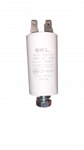 Kondenzátor rozběhový 4 µF, 4x faston Whirlpool / Indesit / Ariston náhradní díly