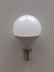 Best LED BL-G45-5W - LED žárovka, E14, 5W, 230-240V, 380-450lm, 30 000h, 3000K teplá bílá, 180st
