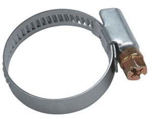 Spona na hadice, materiál pozink pro upevnění hadic o průměru 16-25 mm