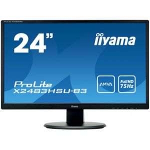 IIYAMA 24"LCD X2483HSU-B3 - FullHD,4ms,