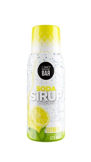 LIMO BAR - Sirup Citron Stevia 0,5L Limobar