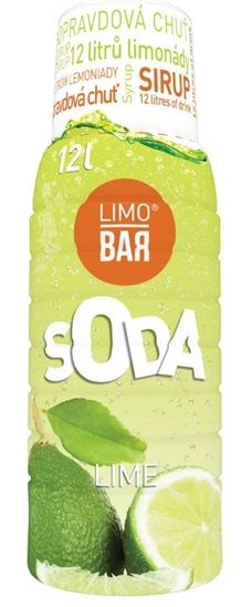 LIMO BAR - Sirup Limetka 0,5l Limobar
